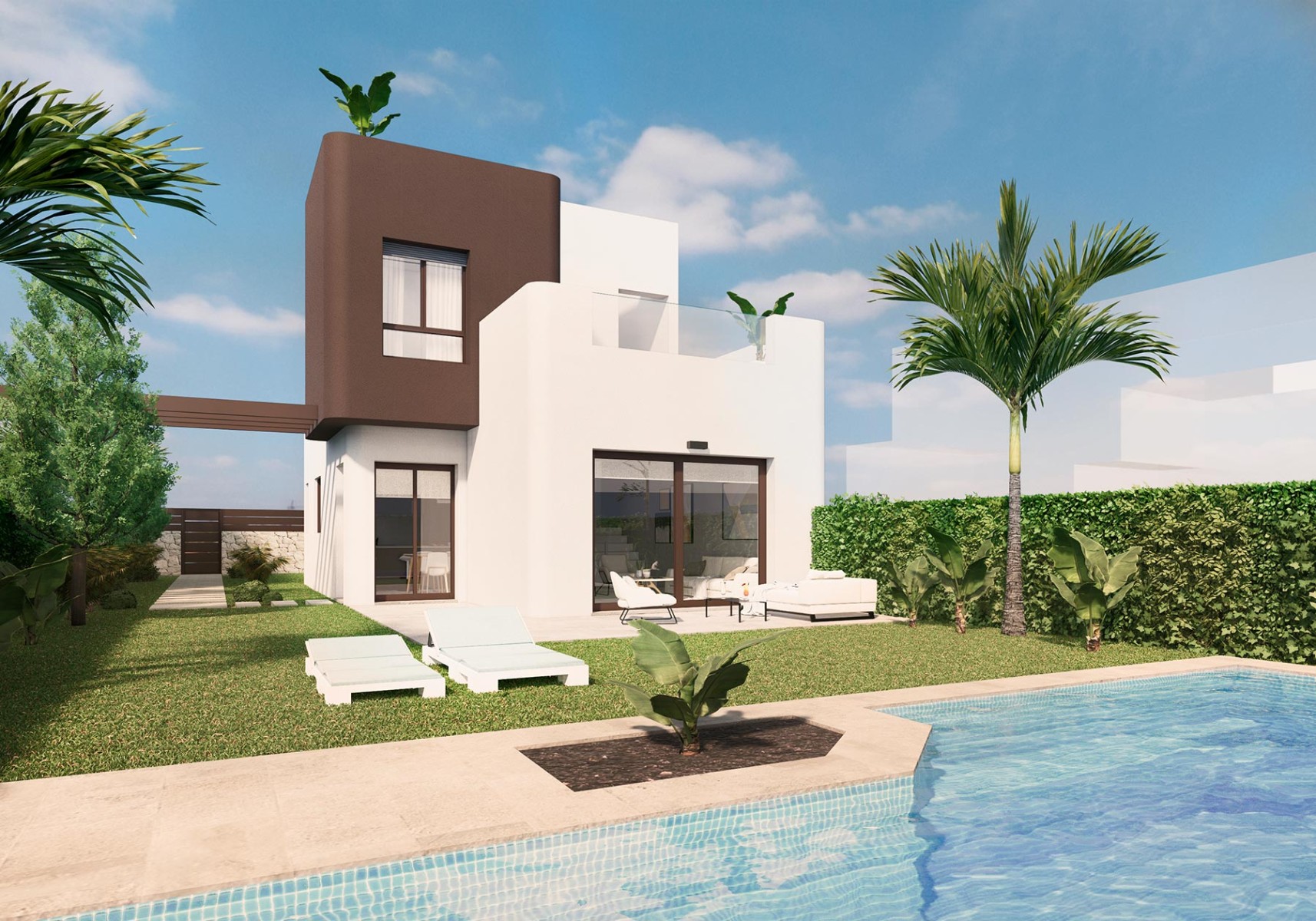 Villa Pilar de la Horadada, Alicante, Spānijā 3 istabas, 112 m2 Nr. 112353