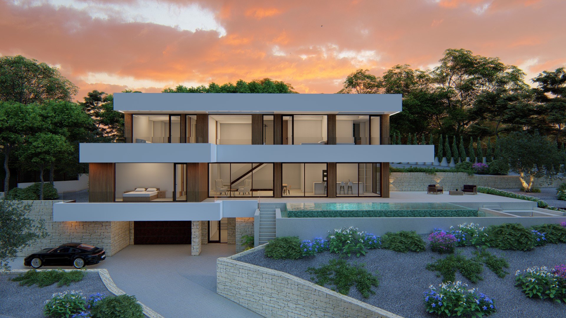 Huvila Altea, Alicante, Espanja 4 makuuhuonetta, 425 m2 No. 102044
