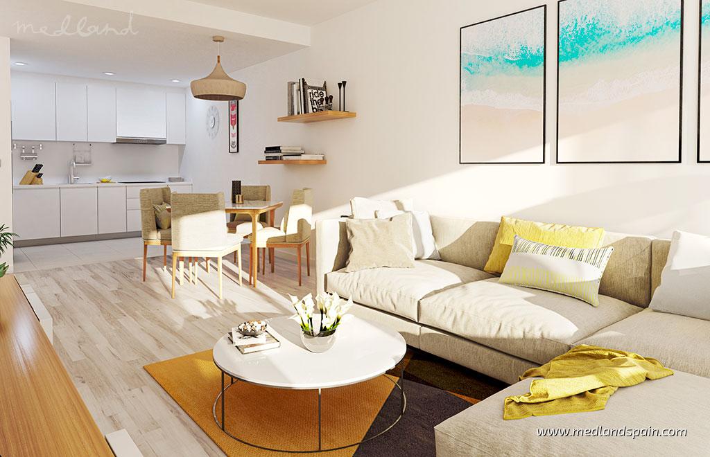 Apartament w Malaga, Hiszpania 2 sypialnie, 97 mkw. nr 108484