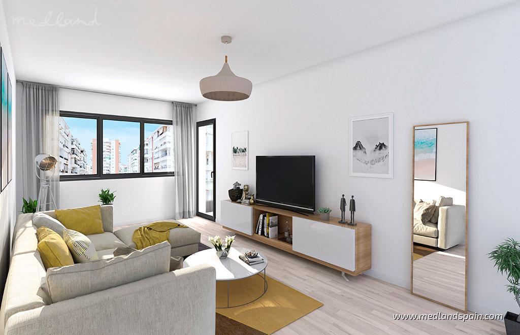 Apartament w Malaga, Hiszpania 2 sypialnie, 97 mkw. nr 108484