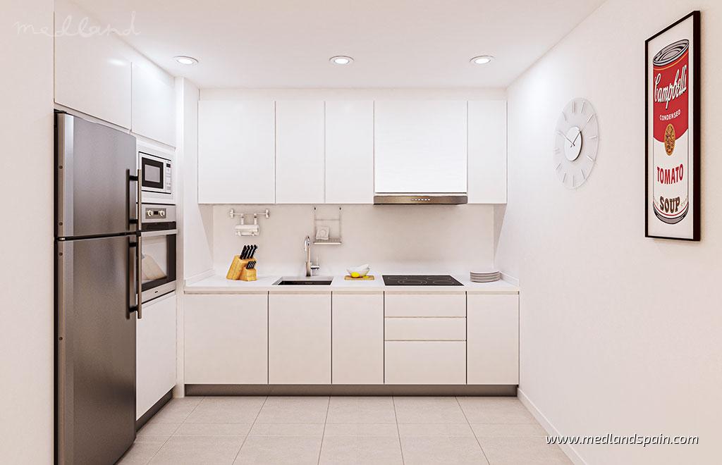 Apartament w Malaga, Hiszpania 2 sypialnie, 97 mkw. nr 108484