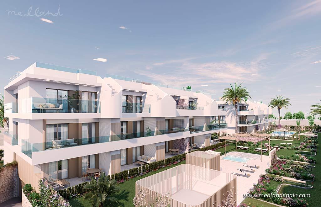 Lägenhet i Pilar de la Horadada, Alicante, Spanien 2 sovrum, 65 kvm. Nr. 108480