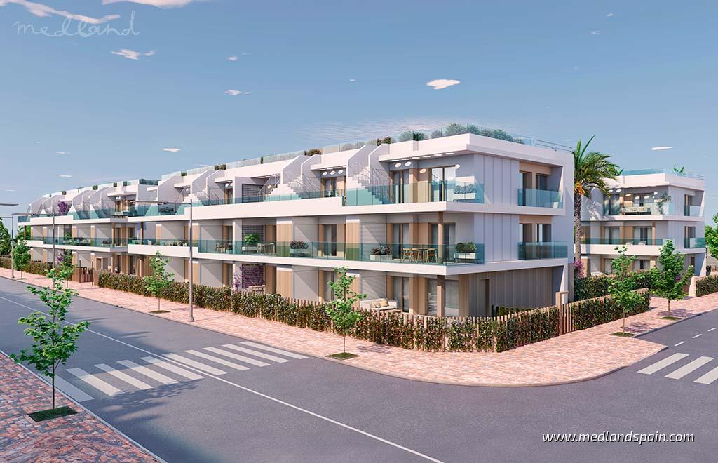 Lägenhet i Pilar de la Horadada, Alicante, Spanien 2 sovrum, 65 kvm. Nr. 108480