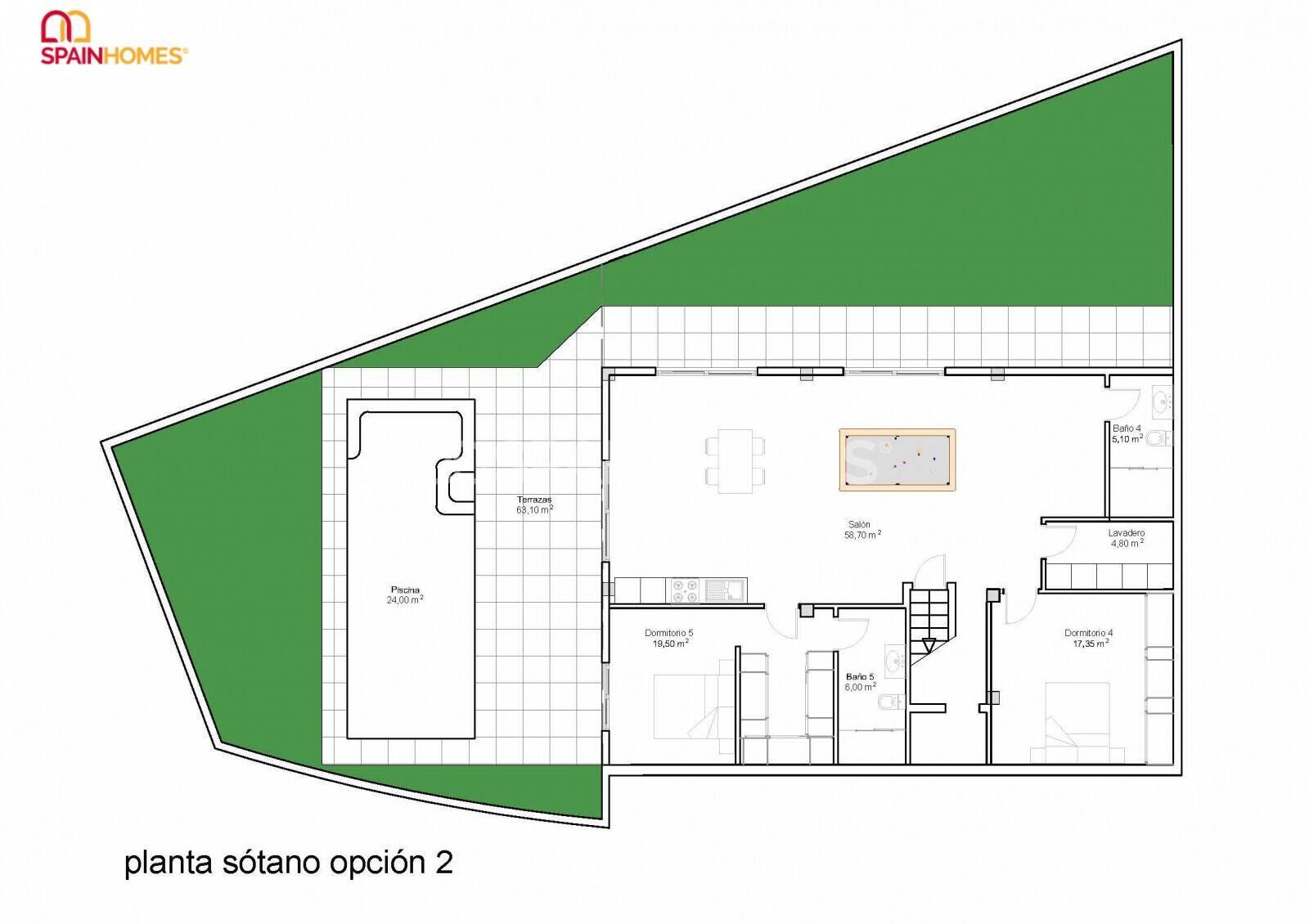 Villa i Rojales, Alicante, Spanien 3 sovrum, 197 kvm. Nr. 55980