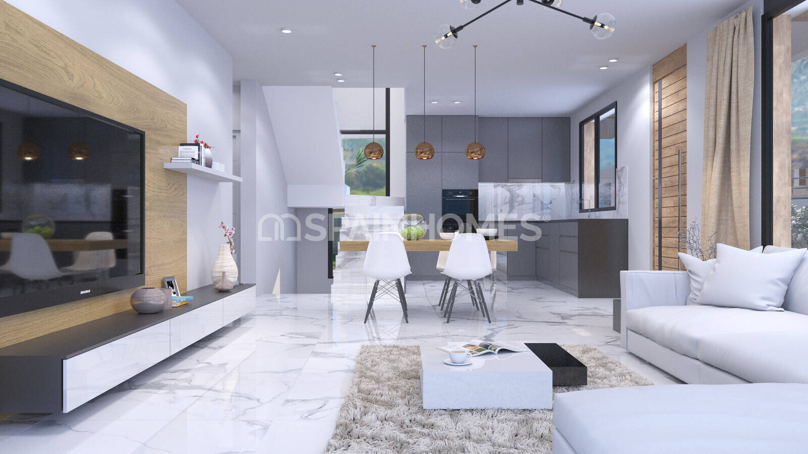 Villa i Rojales, Alicante, Spanien 3 sovrum, 197 kvm. Nr. 55980