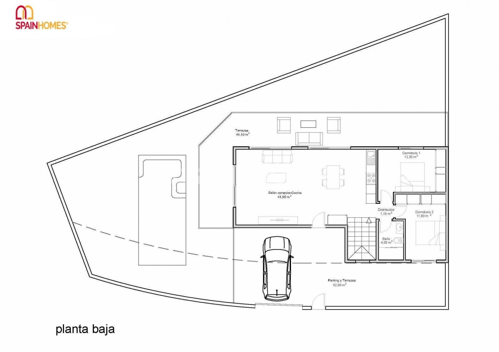 Villa i Rojales, Alicante, Spanien 3 sovrum, 197 kvm. Nr. 55980