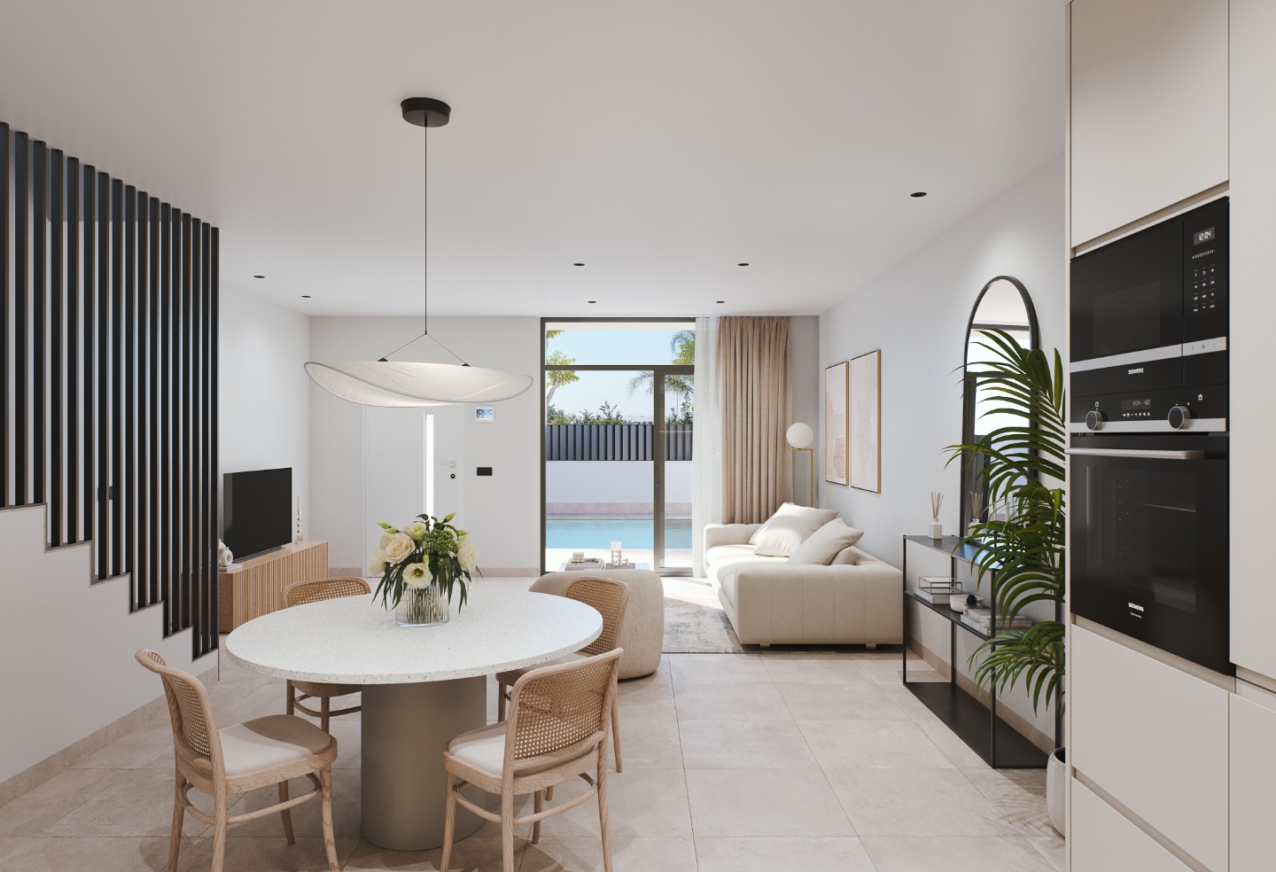 Huvila San Pedro del Pinatar, Murcia, Espanja 3 makuuhuonetta, 108 m2 No. 84327