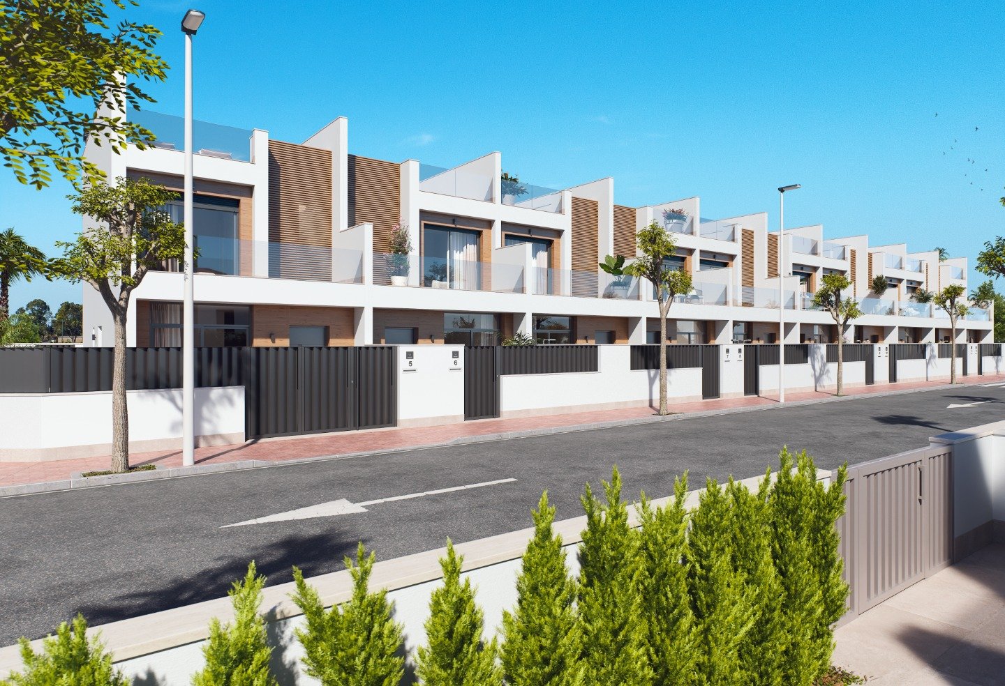 Huvila San Pedro del Pinatar, Murcia, Espanja 3 makuuhuonetta, 108 m2 No. 84327