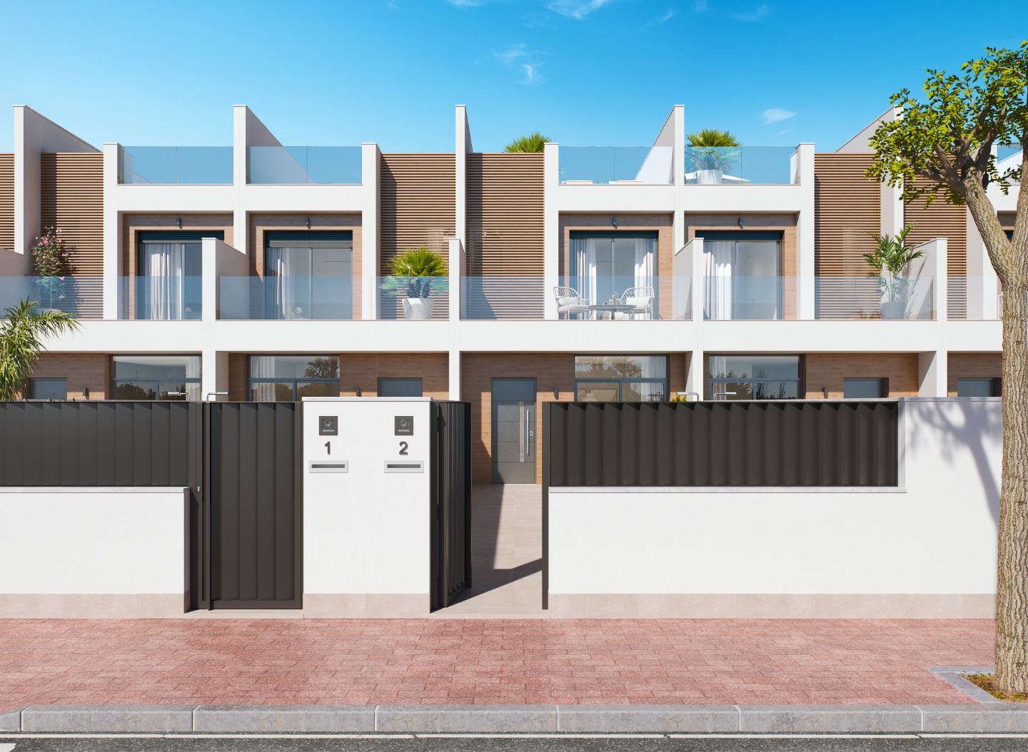 Huvila San Pedro del Pinatar, Murcia, Espanja 3 makuuhuonetta, 108 m2 No. 84327