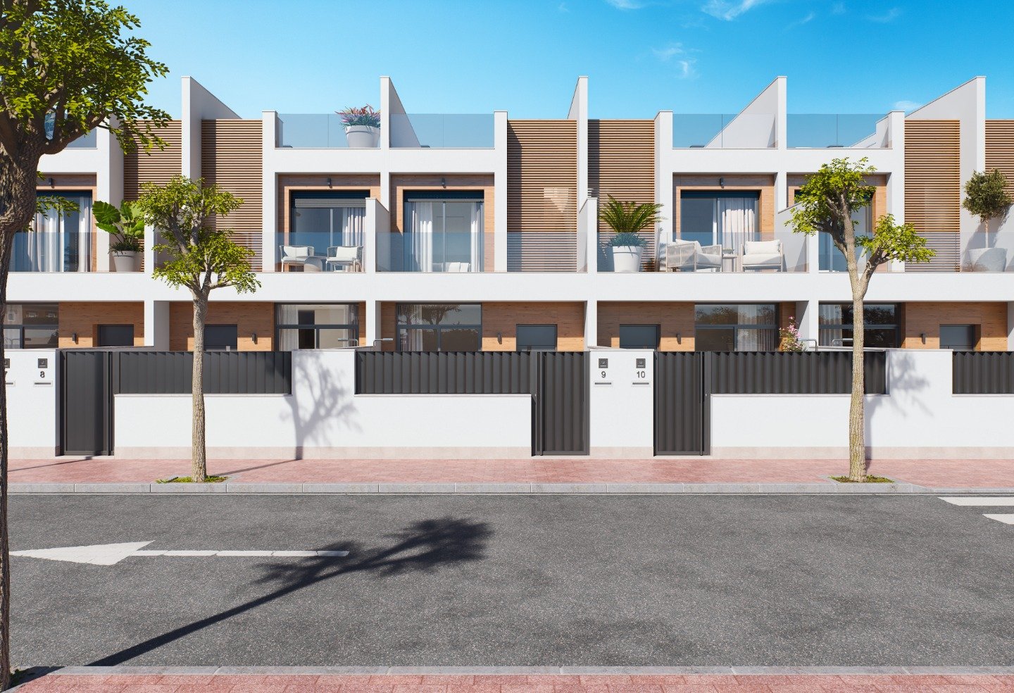 Huvila San Pedro del Pinatar, Murcia, Espanja 3 makuuhuonetta, 108 m2 No. 84327