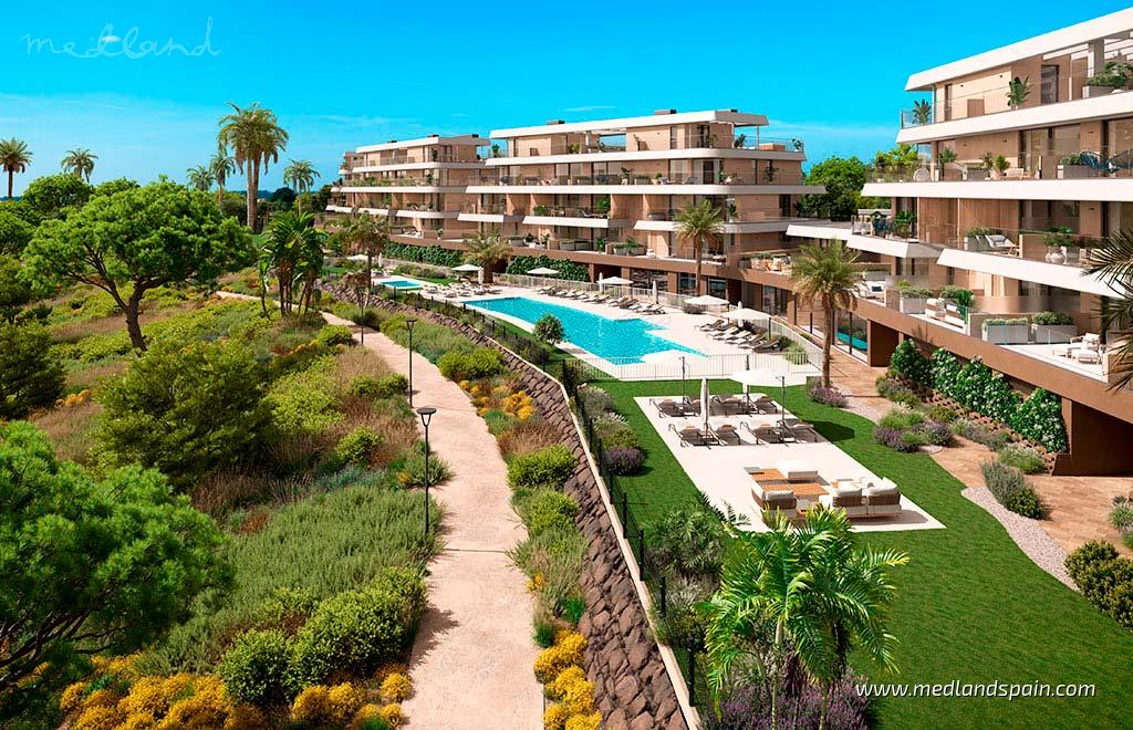 Lägenhet i Estepona, Malaga, Spanien 3 sovrum, 154 kvm. Nr. 108765