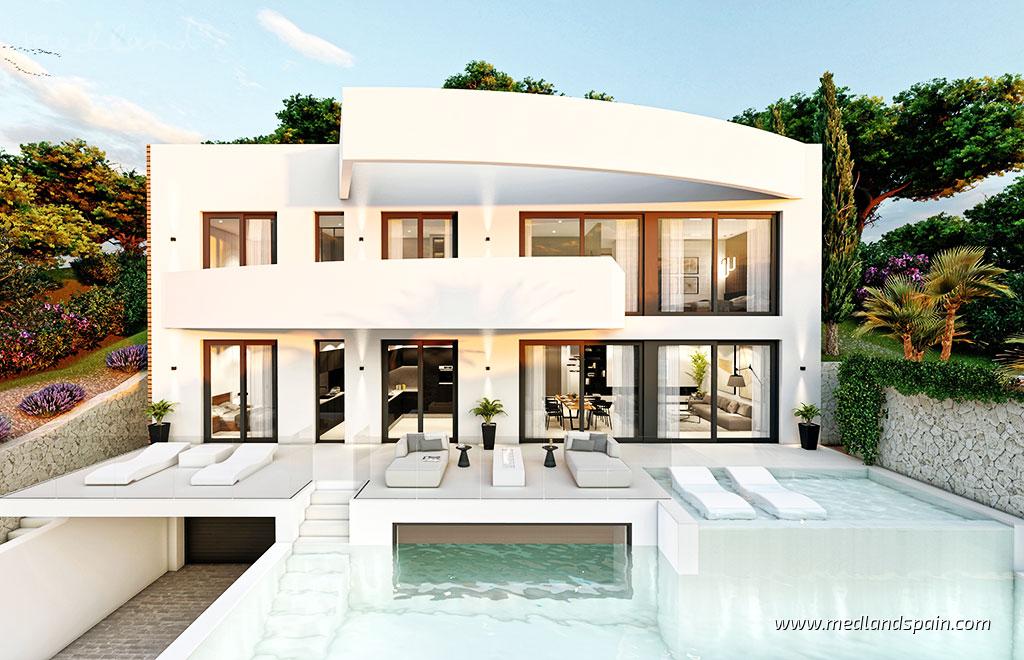 Villa en Altea, Alicante, España 4 dormitorios, 500 m2 No. 57636