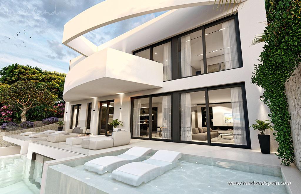 Villa en Altea, Alicante, España 4 dormitorios, 500 m2 No. 57636