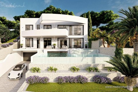 Villa a Altea, Alicante, Spagna 4 camere da letto, 500 mq. N° 57636