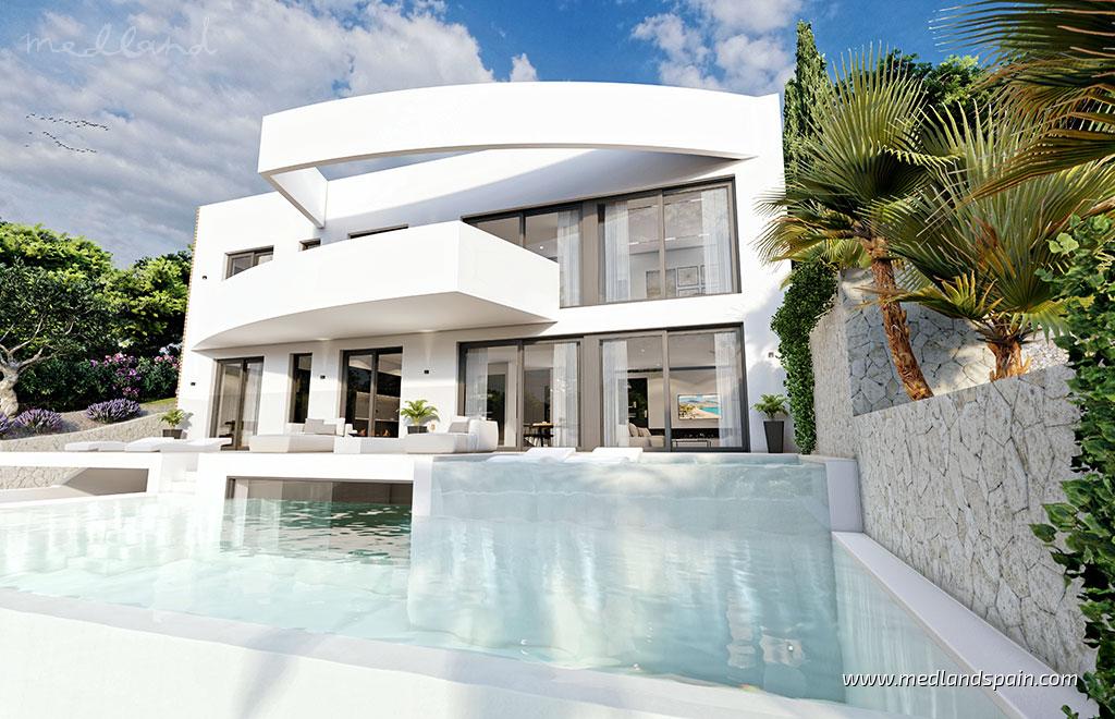 Villa en Altea, Alicante, España 4 dormitorios, 500 m2 No. 57636