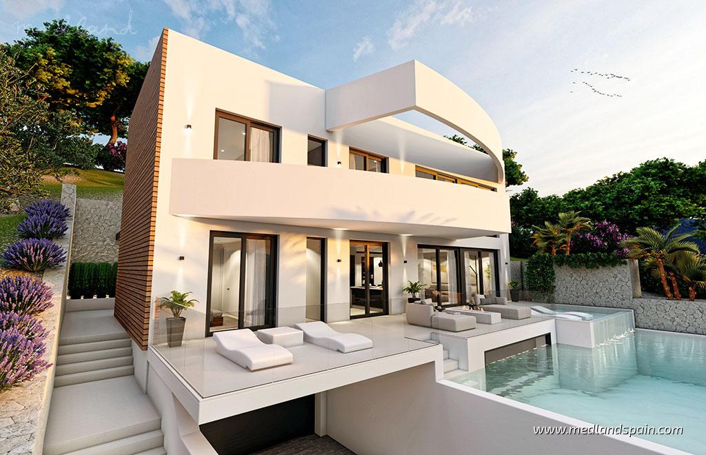 Villa en Altea, Alicante, España 4 dormitorios, 500 m2 No. 57636