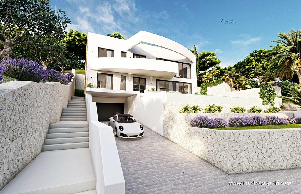 Villa en Altea, Alicante, España 4 dormitorios, 500 m2 No. 57636