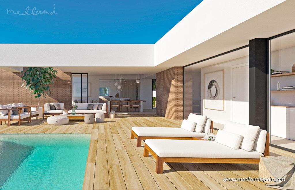 Huvila Cumbre Del Sol, Alicante, Espanja 3 makuuhuonetta, 615 m2 No. 57745