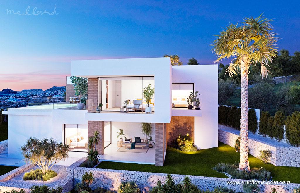 Huvila Cumbre Del Sol, Alicante, Espanja 3 makuuhuonetta, 615 m2 No. 57745