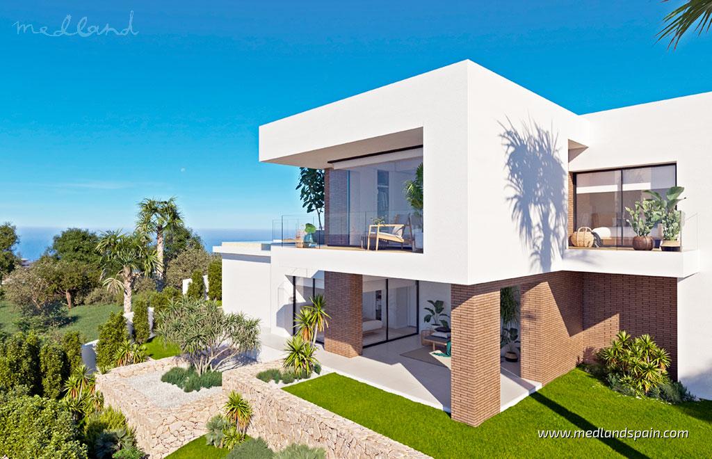 Huvila Cumbre Del Sol, Alicante, Espanja 3 makuuhuonetta, 615 m2 No. 57745