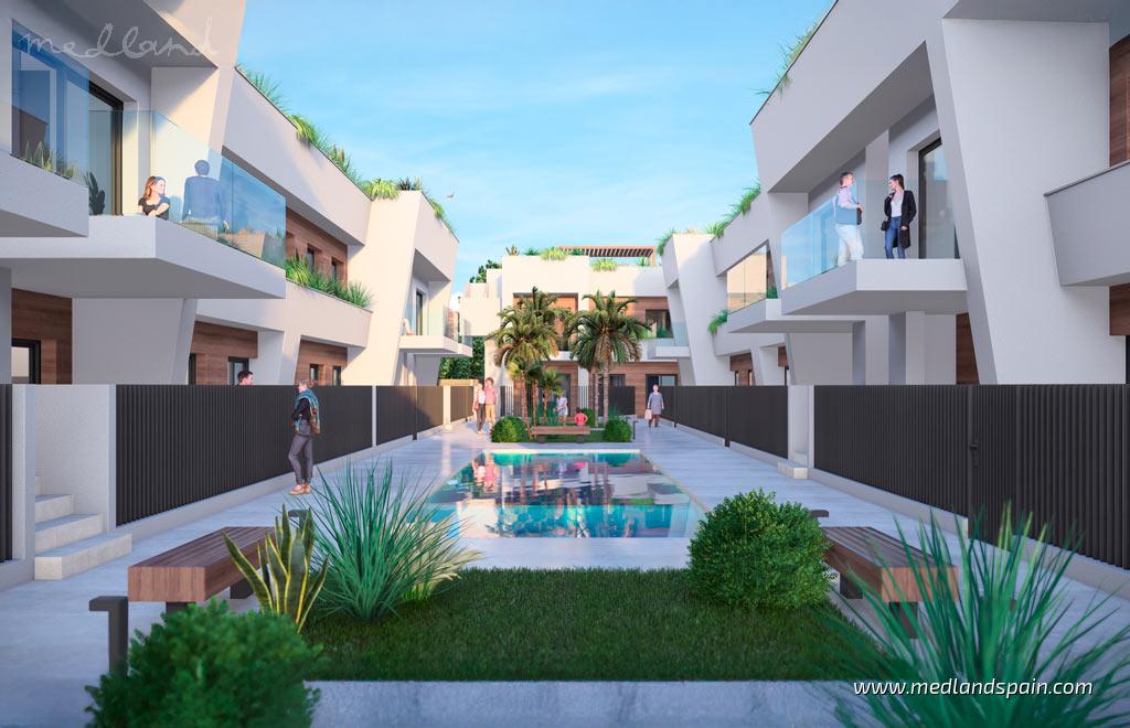 Lägenhet i Torre-Pacheco, Murcia, Spanien 3 sovrum, 88 kvm. Nr. 108855