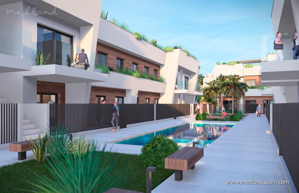 Lägenhet i Torre-Pacheco, Murcia, Spanien 3 sovrum, 88 kvm. Nr. 108855