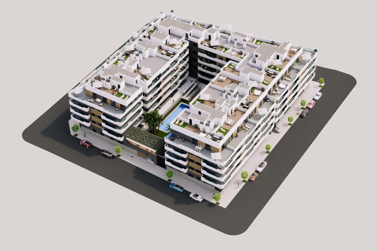 Apartamento en Santa Pola, Alicante, España 3 dormitorios, 94 m2 No. 113080