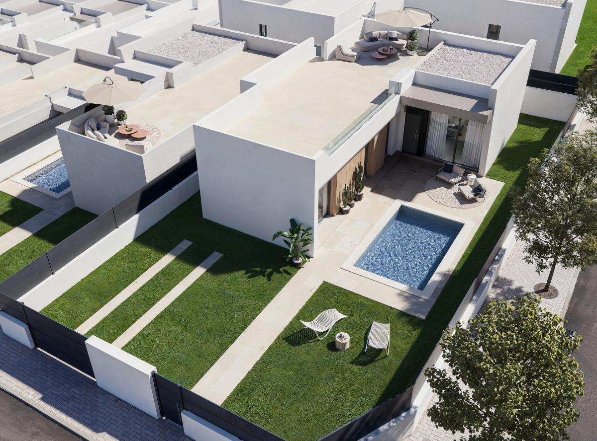 Villa in San Miguel de Salinas, Alicante, Spain 3 bedrooms, 107 sq.m. No. 113084
