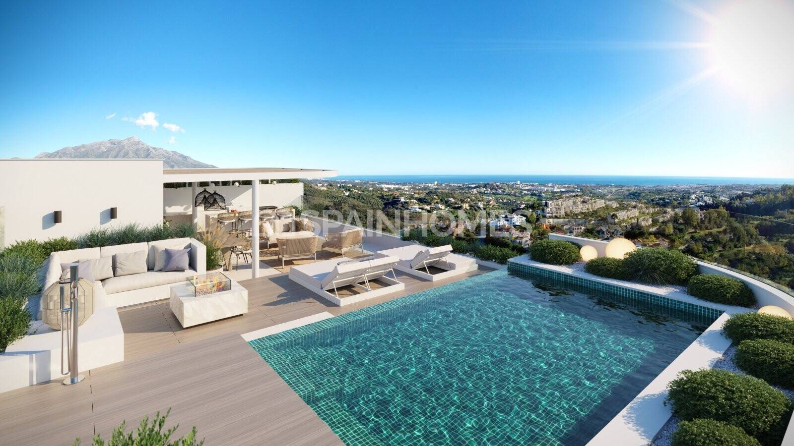 Dzīvoklis Benahavis, Malaga, Spānijā 3 istabas, 174 m2 Nr. 48409