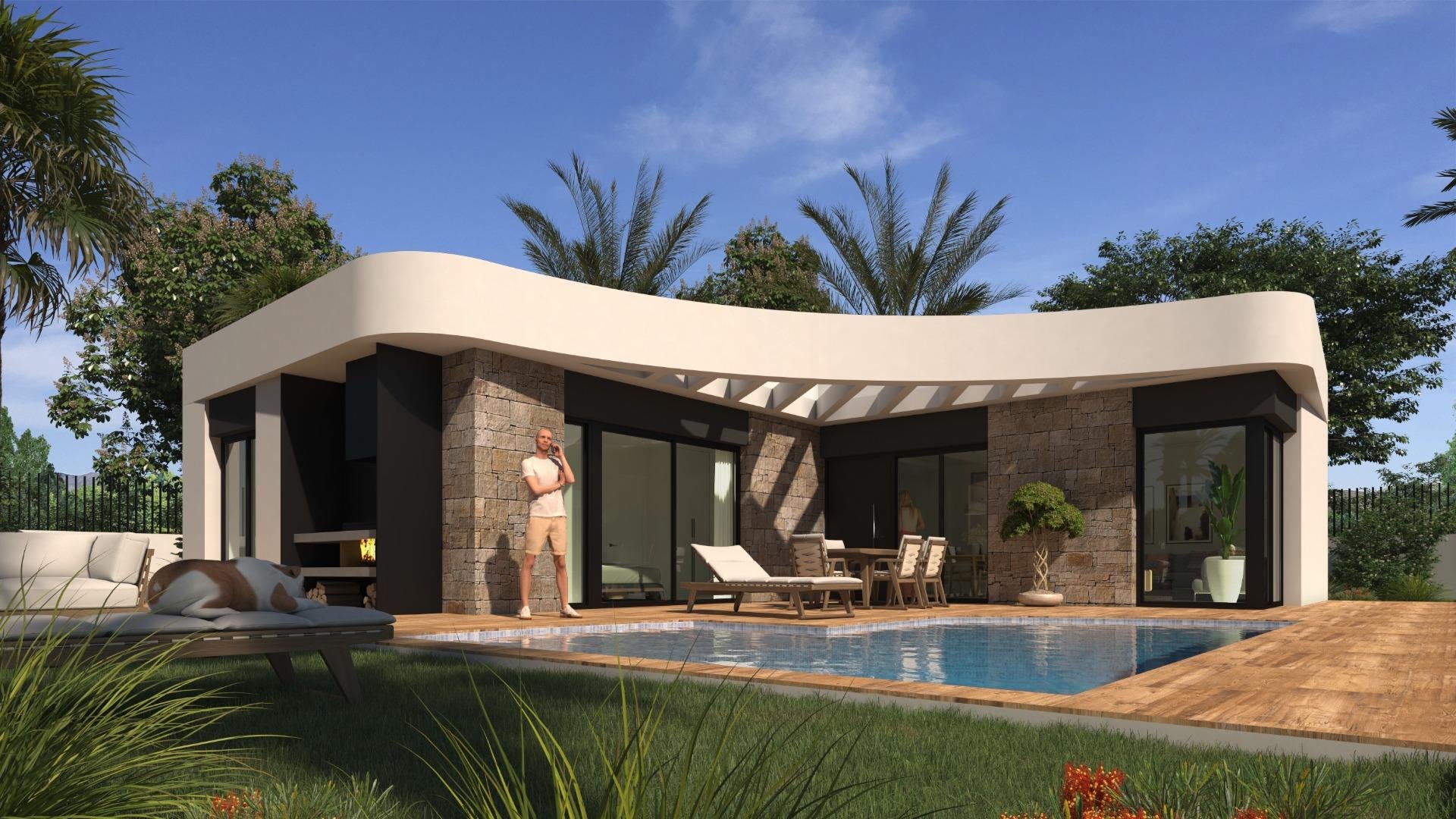 Villa in Los Montesinos, Alicante, Spanien 3 Schlafzimmer, 108 m2 Nr. 96655