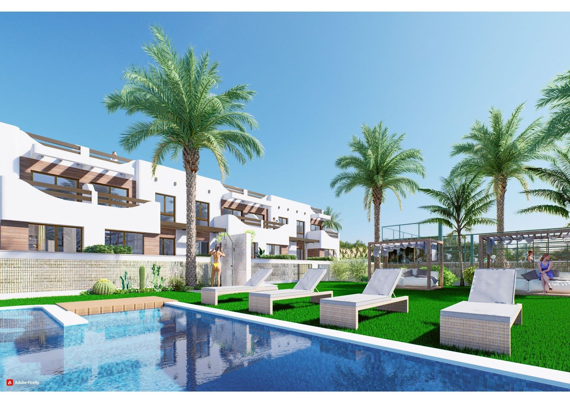 Bungalow in Pilar de la Horadada, Alicante, Spain 2 bedrooms, 169.53 sq.m. No. 109307