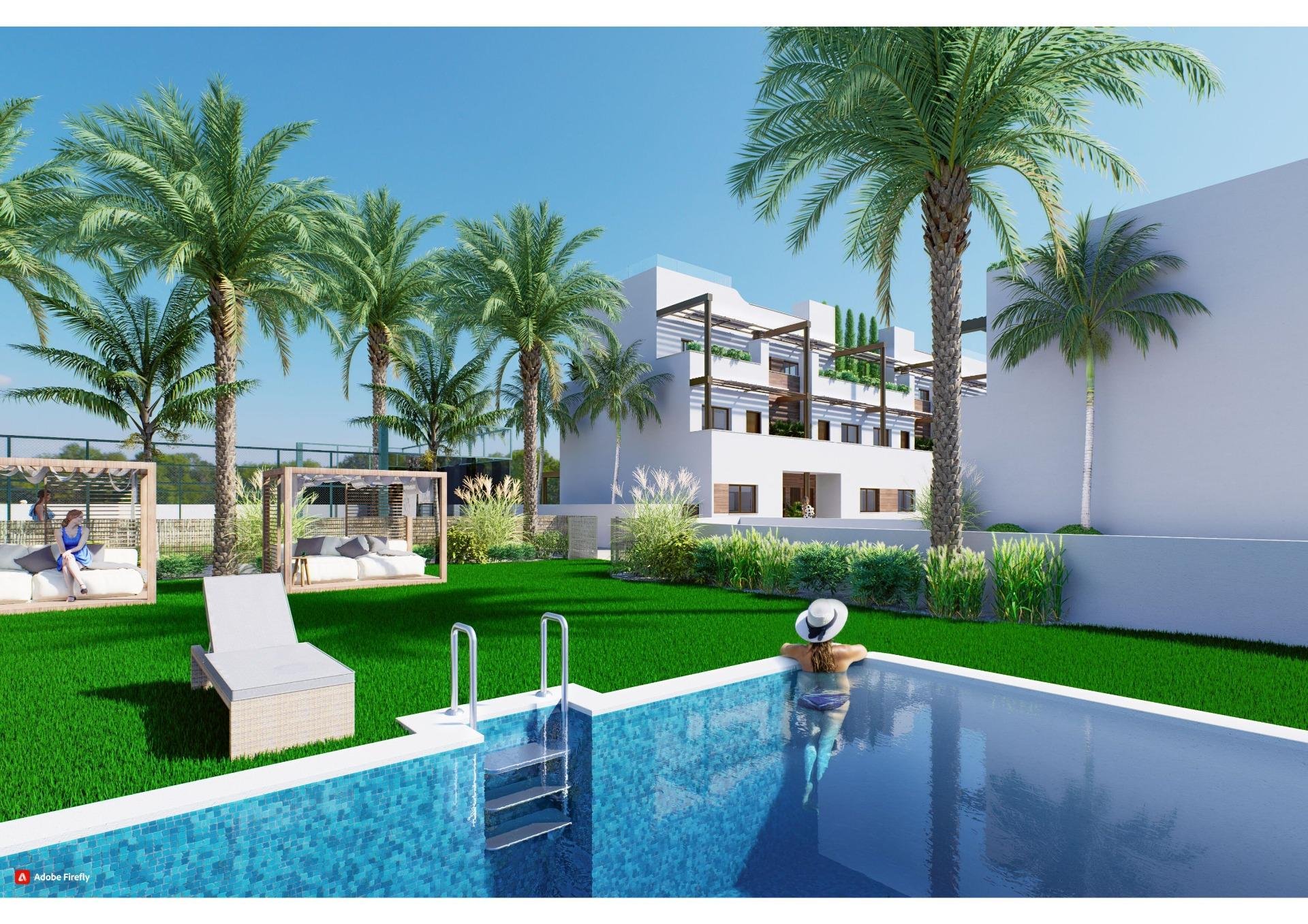 Bungalow in Pilar de la Horadada, Alicante, Spain 2 bedrooms, 169.53 sq.m. No. 109307