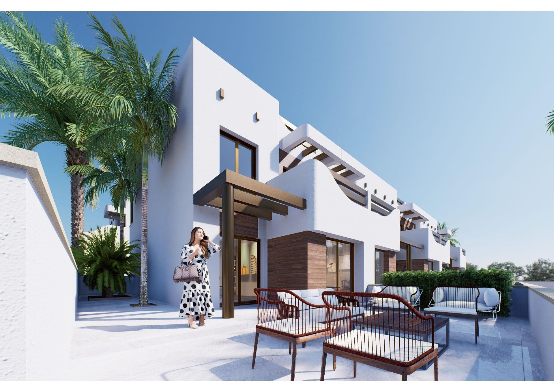 Bungalow in Pilar de la Horadada, Alicante, Spain 2 bedrooms, 169.53 sq.m. No. 109307