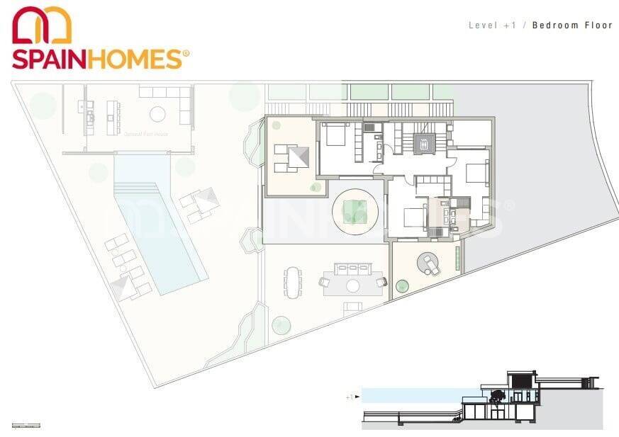Villa San Fulgencio, Alicante, Spānijā 4 istabas, 305 m2 Nr. 60724