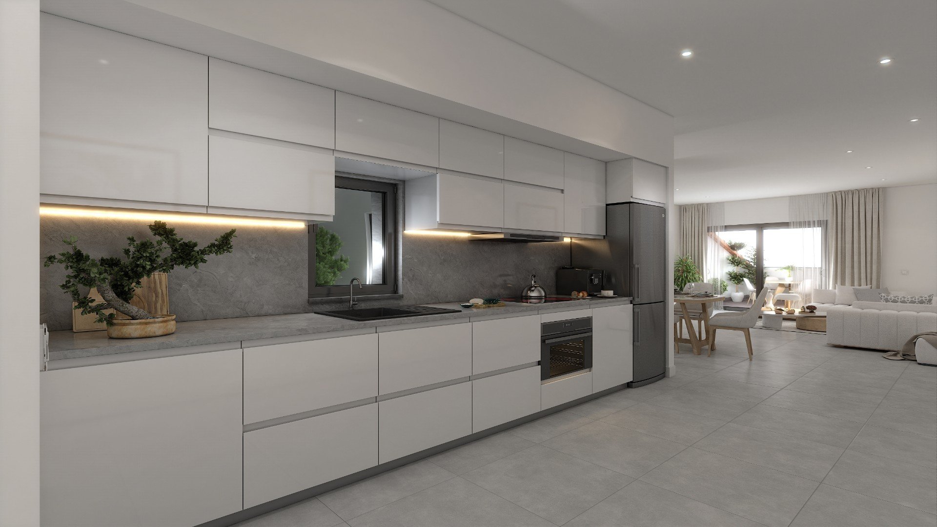 Kattohuoneisto Viva Altea Beach, Altea, Alicante, Espanja 1 makuuhuone, 96.05 m2 No. 94407