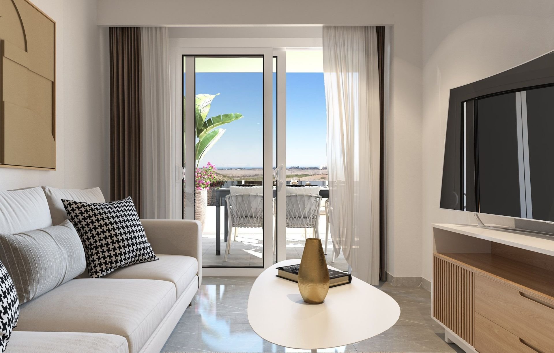Lägenhet i Xeresa, Valencia, Spanien 2 sovrum, 102 kvm. Nr. 95421