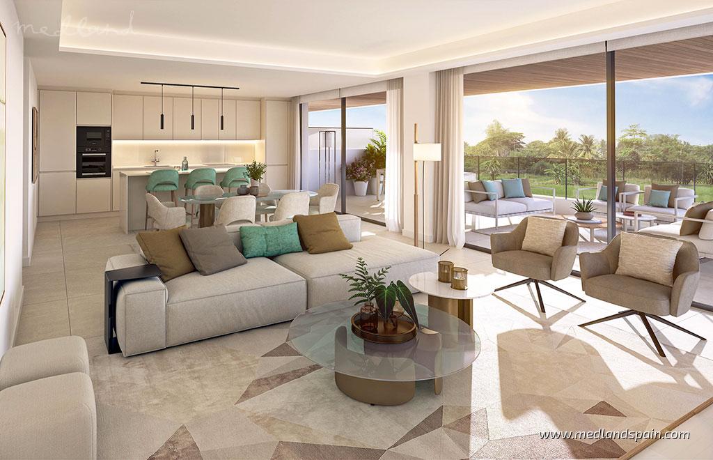 Apartamento en Estepona, Málaga, España 3 dormitorios, 194 m2 No. 105179
