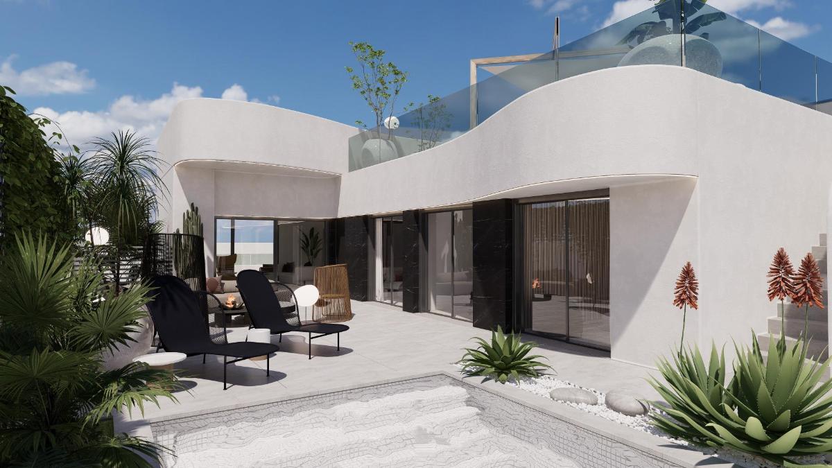 Villa i Ciudad Quesada, Alicante, Spanien 3 sovrum, 125 kvm. Nr. 113102