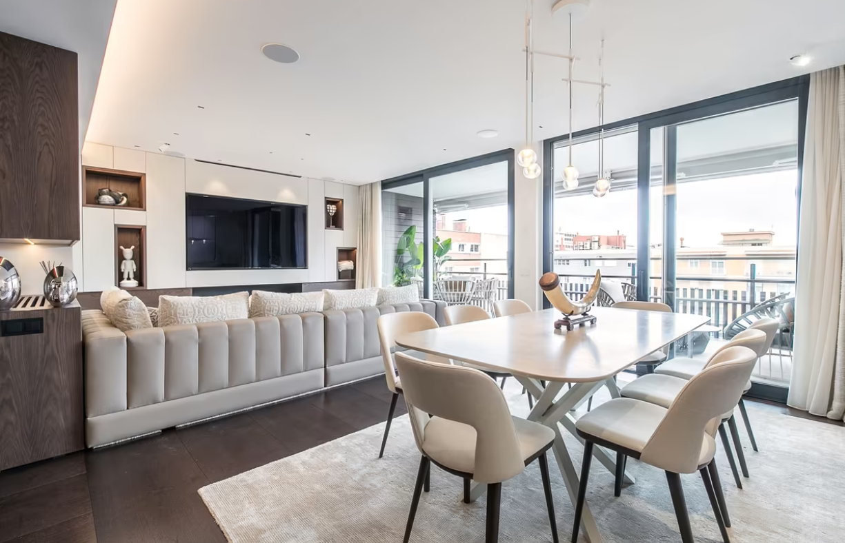Huoneisto Barcelona, Espanja 2 makuuhuonetta, 140 m2 No. 49482