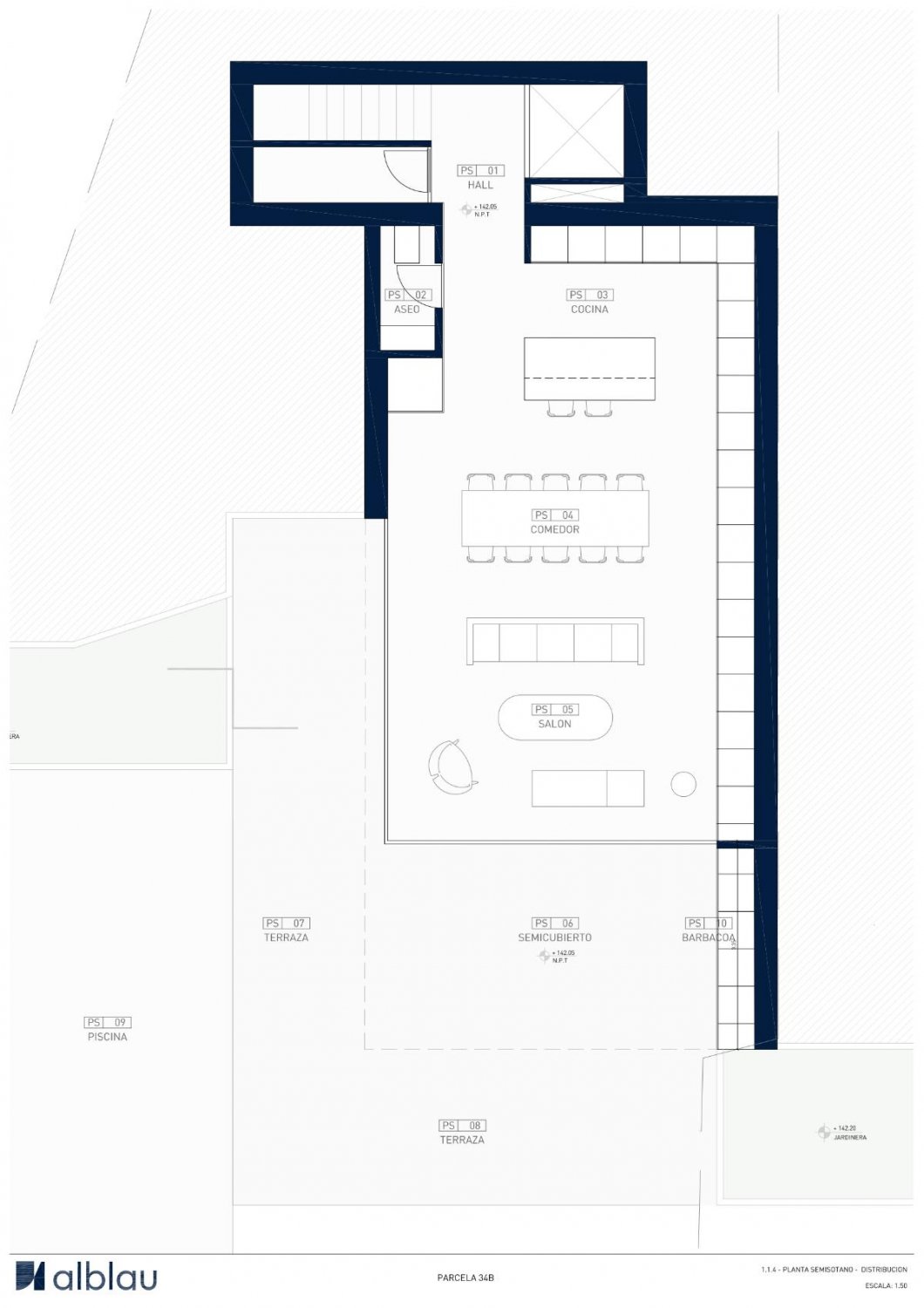 Villa in Benissa, Alicante, Spain 4 bedrooms, 330 sq.m. No. 86736