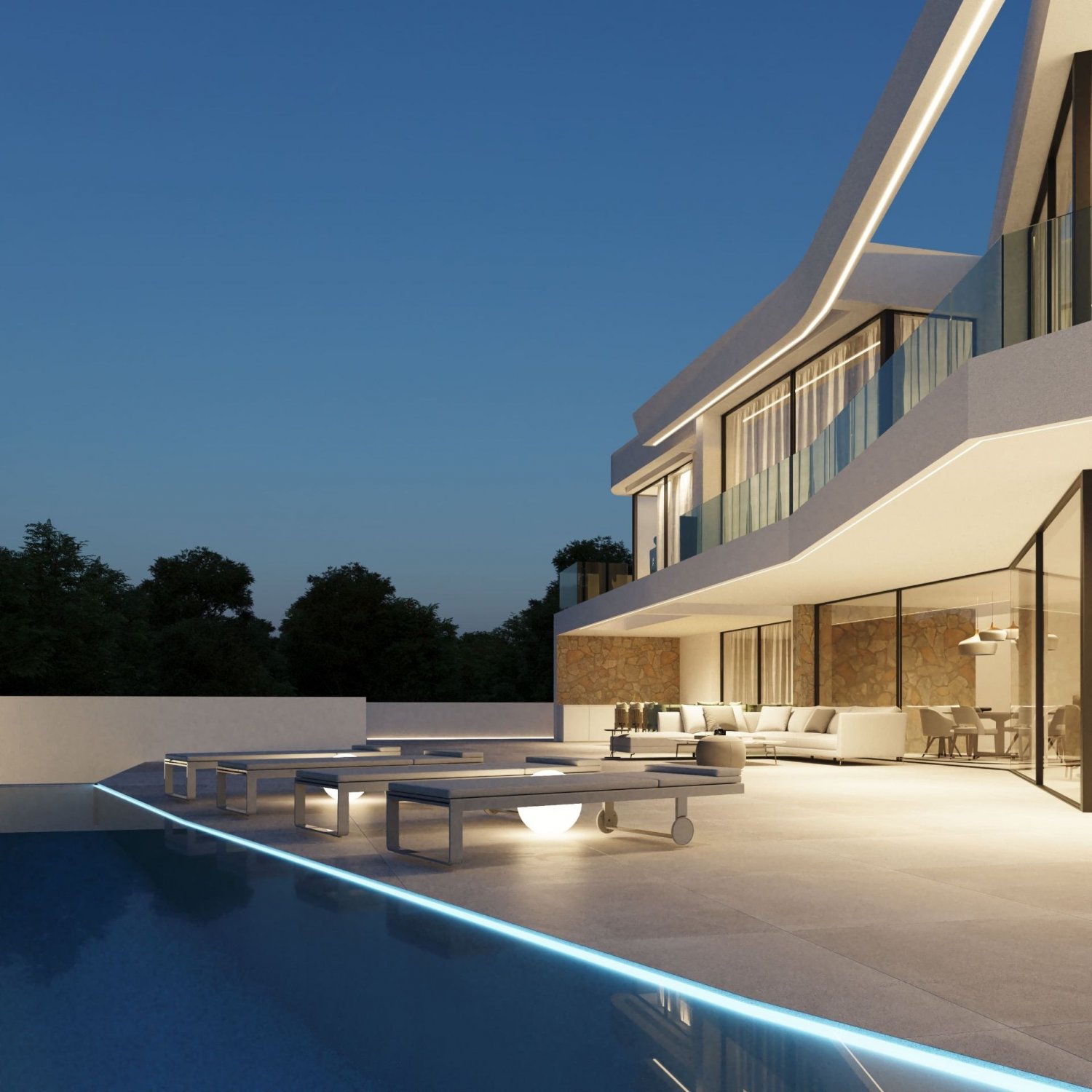 Villa a Moraira, Alicante, Spagna 3 camere da letto, 568 mq. N° 99282