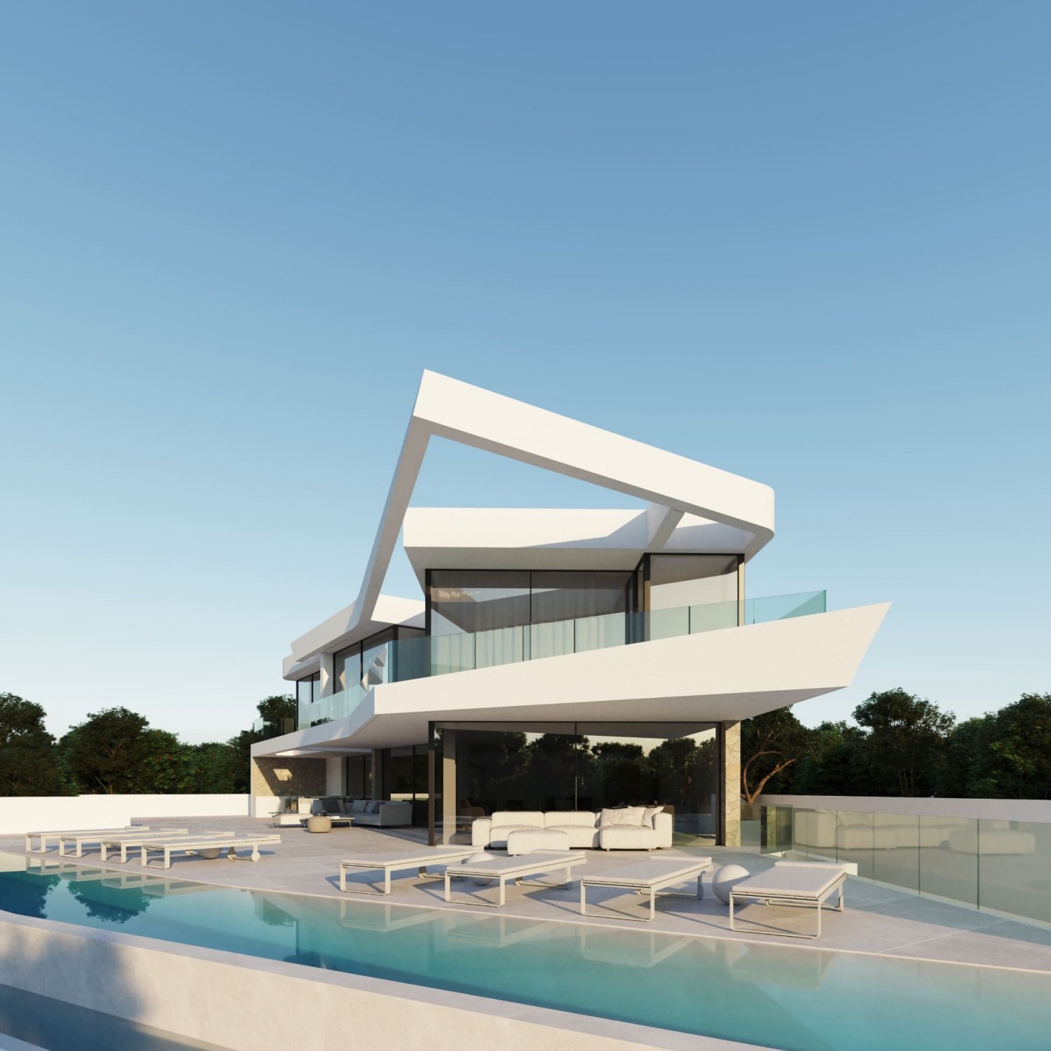 Villa a Moraira, Alicante, Spagna 3 camere da letto, 568 mq. N° 99282