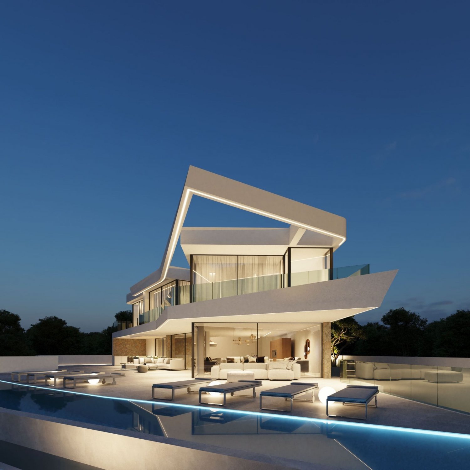 Villa a Moraira, Alicante, Spagna 3 camere da letto, 568 mq. N° 99282