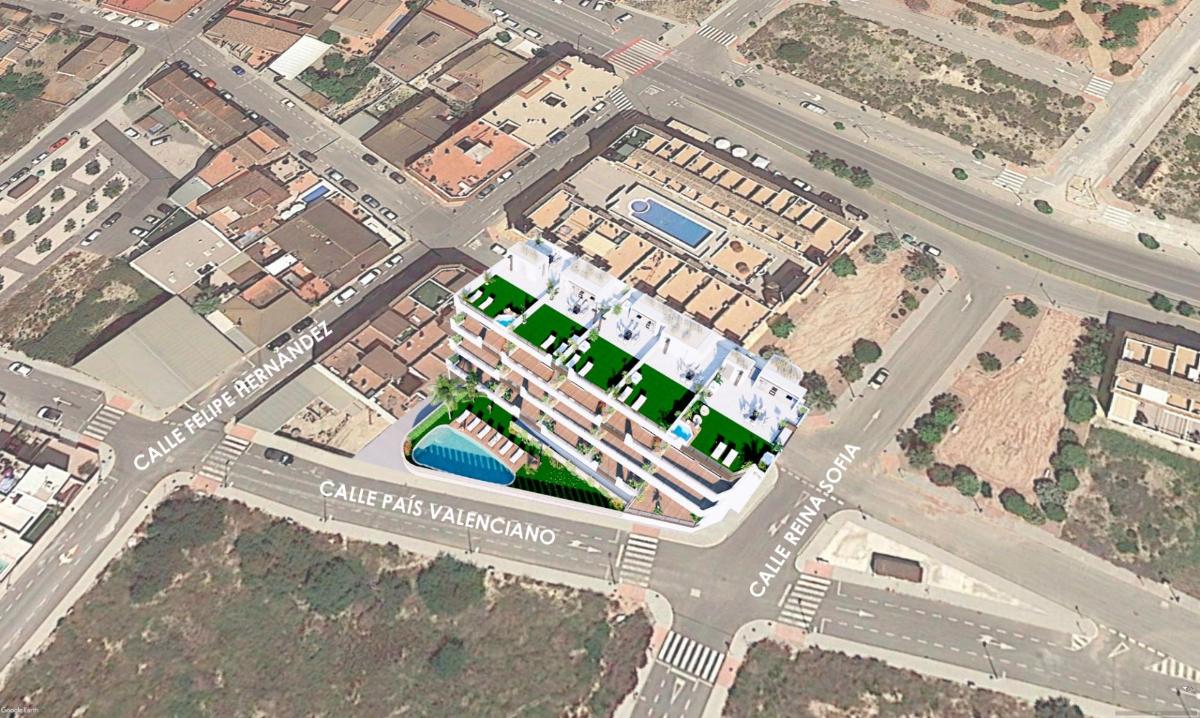 Apartment in Benijofar, Alicante, Spain 3 bedrooms, 94 sq.m. No. 99209