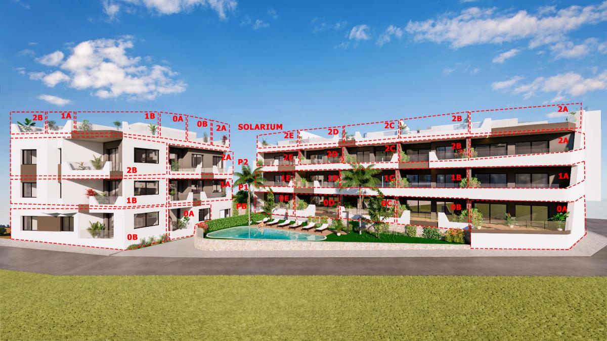 Apartment in Benijofar, Alicante, Spain 3 bedrooms, 94 sq.m. No. 99209