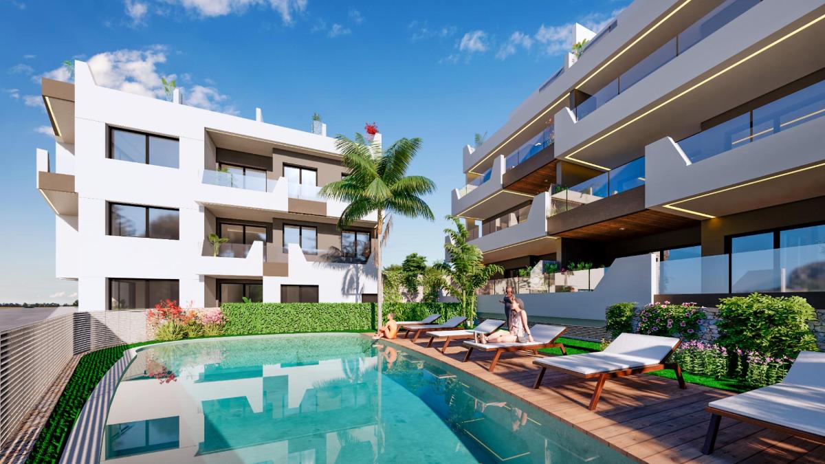 Apartment in Benijofar, Alicante, Spain 3 bedrooms, 94 sq.m. No. 99209