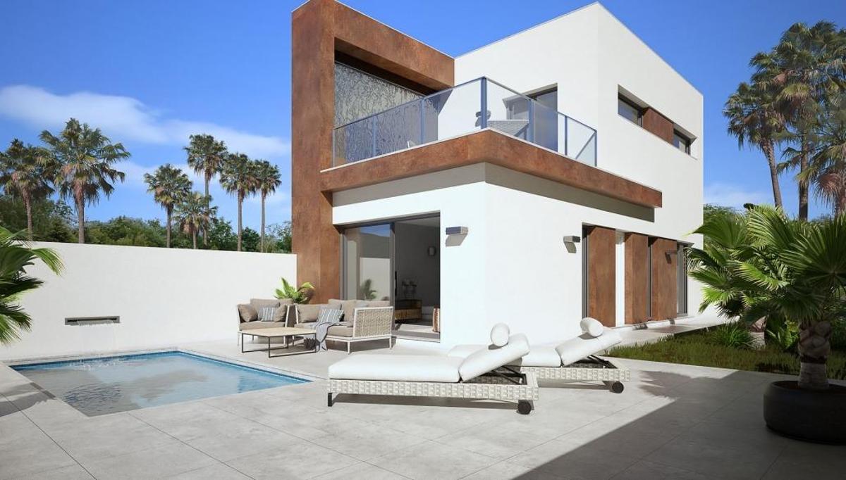 Villa en Daya Nueva, Alicante, España 3 dormitorios, 96 m2 No. 99212