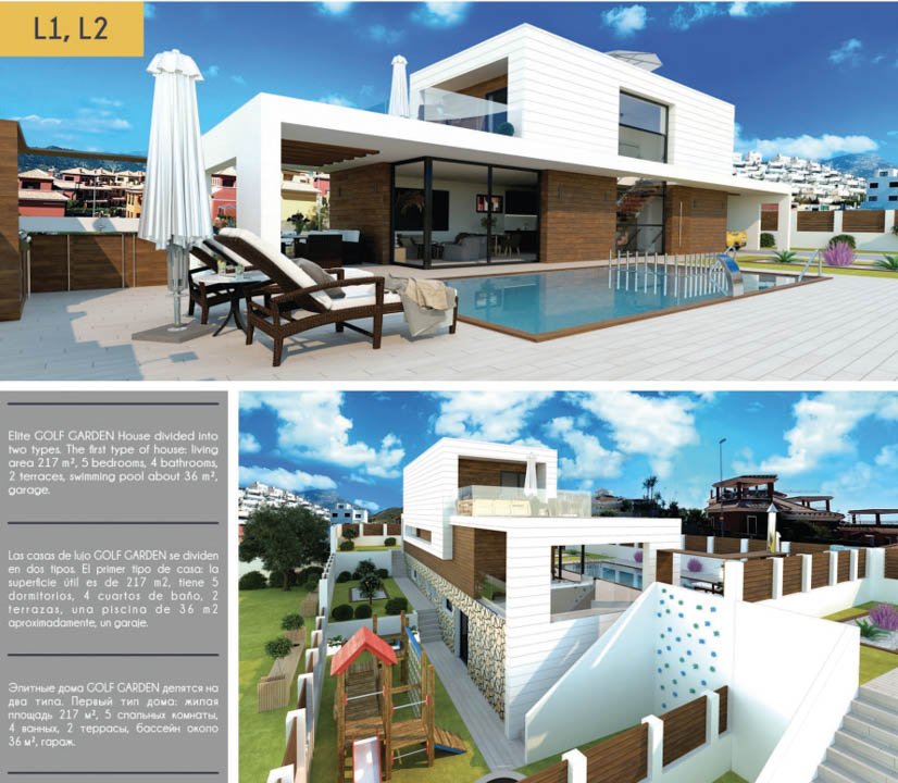 Villa in Finestrat, Alicante, Spanien 5 Schlafzimmer, 217 m2 Nr. 89877