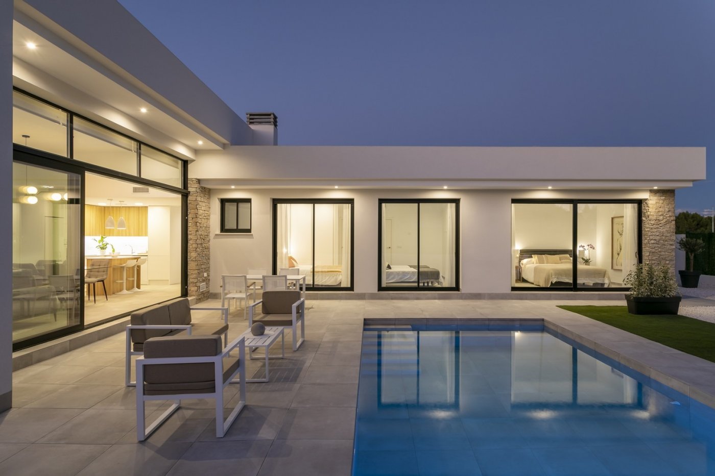 Villa i Calasparra, Murcia, Spanien 3 sovrum, 117 kvm. Nr. 94694