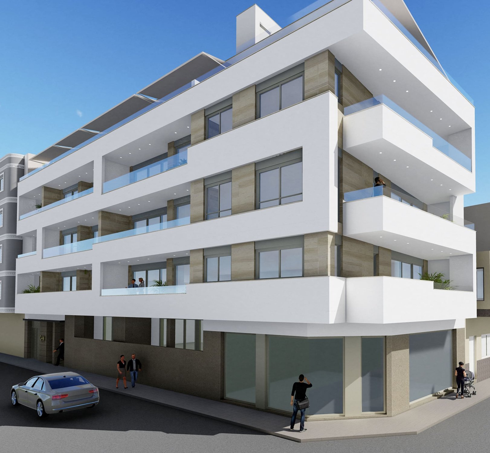 Appartamento a Torrevieja, Alicante, Spagna 1 camera da letto, 64 mq. N° 117565